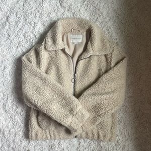 Aeropostale Teddy Jacket Size M